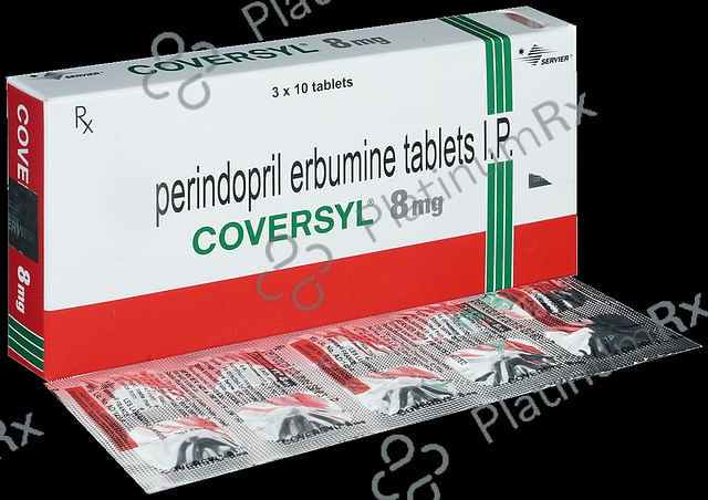 Coversyl 8mg Tablet 10s