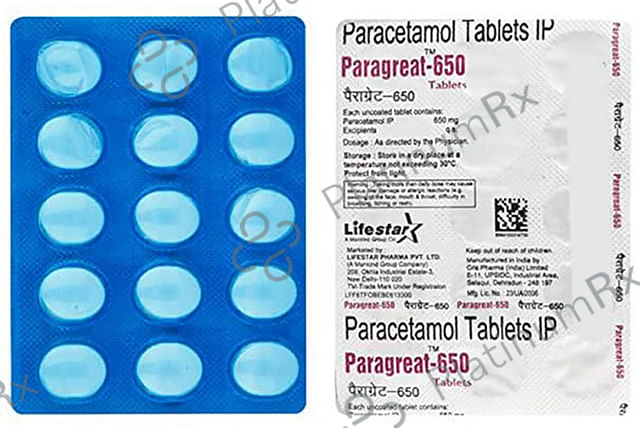 Paragreat 650mg Tablet