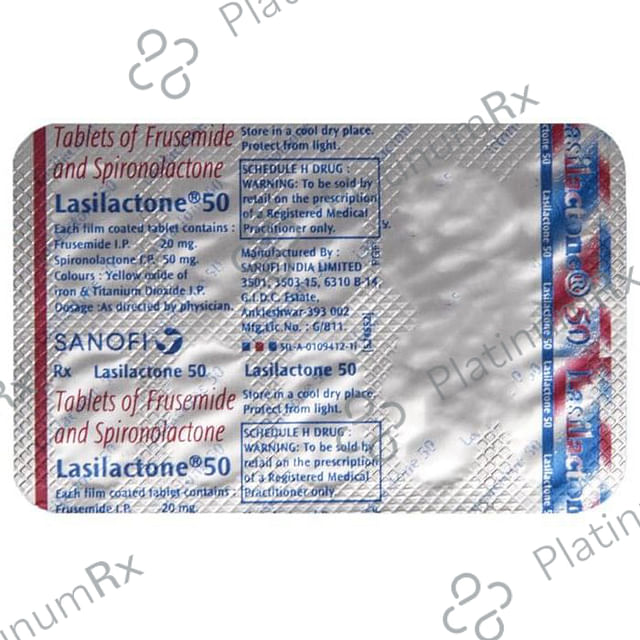Lasilactone 20/50mg Tablet 10s