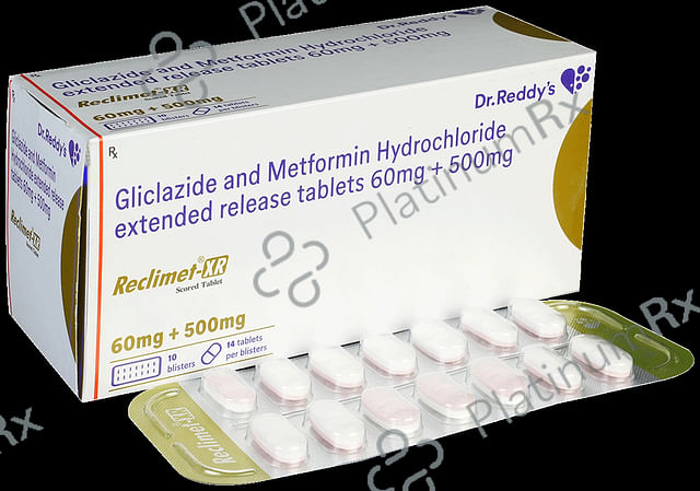 Reclimet XR 60/500mg Tablet XR 14s