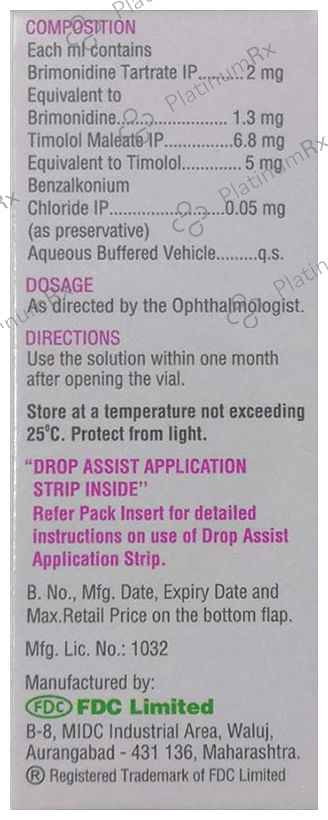 Iotim B Ophthalmic Solution 5ml