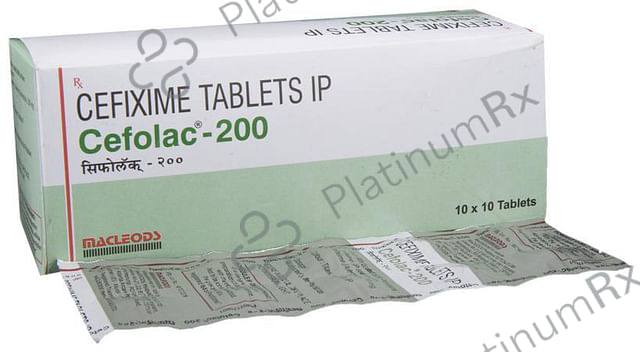 Cefolac 200mg Tablet 10s
