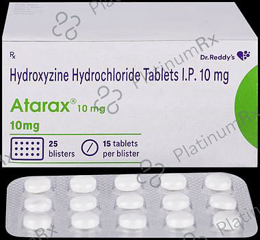 Atarax 10mg Tablet 15s