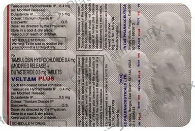 Veltam Plus 0.5/0.4mg Tablet MR 15s
