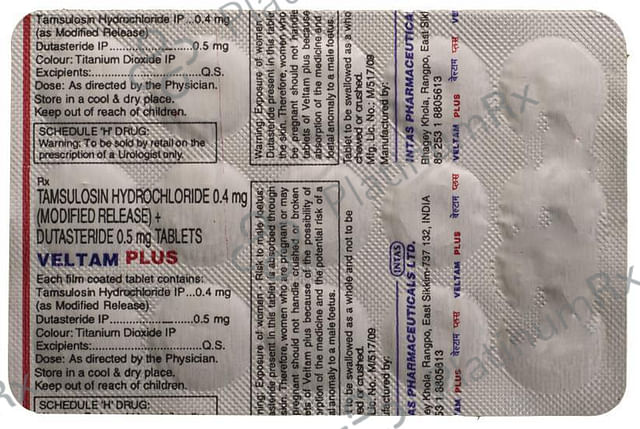 Veltam Plus 0.5/0.4mg Tablet MR 15s