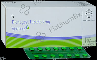 Visanne 2mg Tablet 28s