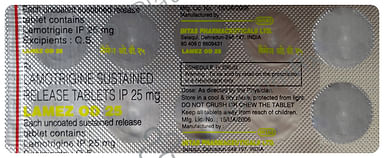 Lamez OD 25mg Tablet SR 10s
