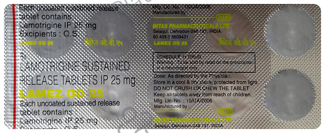 Lamez OD 25mg Tablet SR 10s