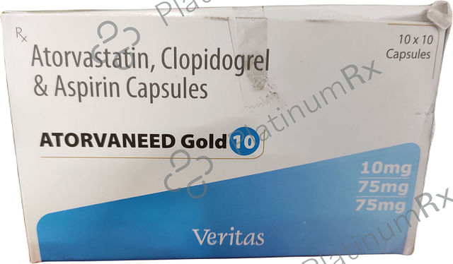 Atorvaneed Gold 10mg Capsule 10s