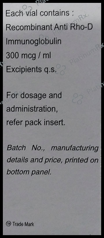 AntiD 300mcg/ml Injection 1s