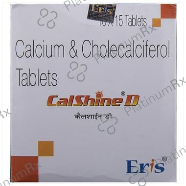 Calshine D 1000mg/1000IU Tablet 15s