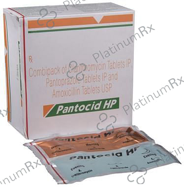 Pantocid HP 750/500/40mg Tablet Combipack 6s