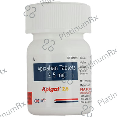 Apigat 2.5mg Tablet 30s