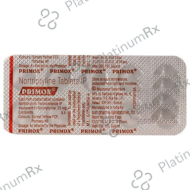 Primox 25mg Tablet 10s
