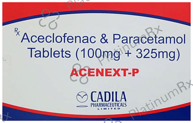 Acenext P 100/325mg Tablet 10s