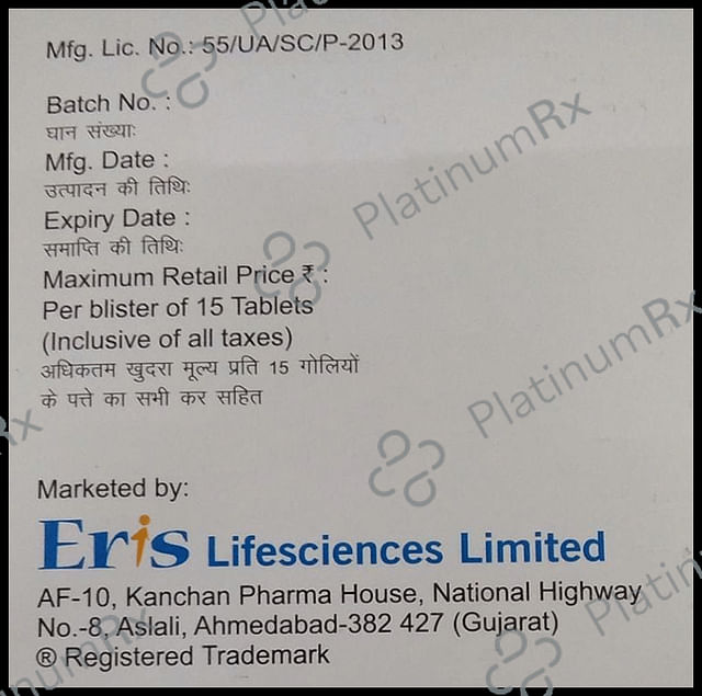 Metital SR 500/600mg Tablet 15s
