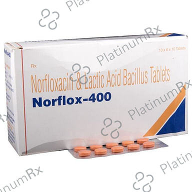 Norflox 400mg Tablet 10s