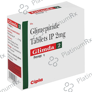 Glimda 2mg Tablet 10s