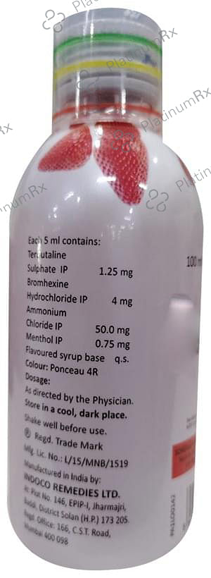 Tuspel Plus Expectorant Strawberry 100ml