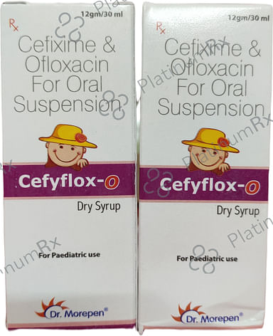 Cefyflox O DS 50/50mg Dry Syrup 30ml