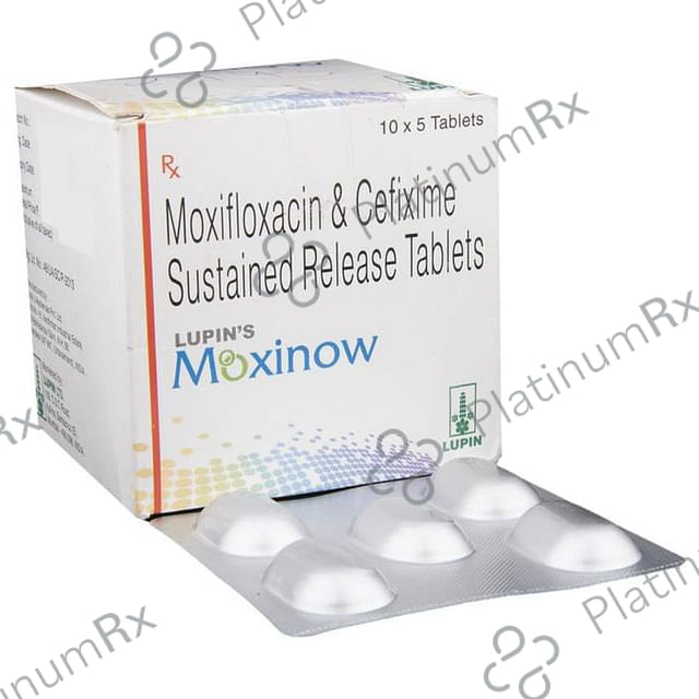 Moxinow 400/400mg Tablet SR 5s
