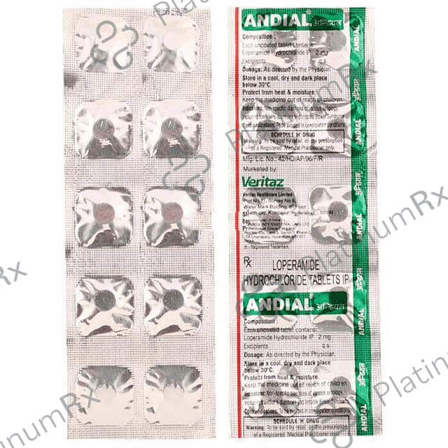 Andial 2mg Tablet 10s