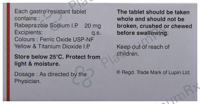 Rablet 20mg Tablet 15s