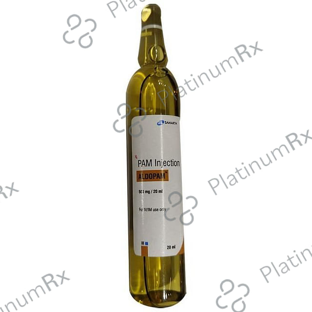 Aldopam 500mg Injection 20ml