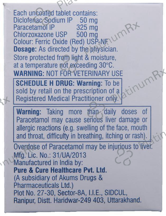 Mobizox 500/50/325mg Tablet 10s