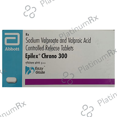 Epilex Chrono 300 Eazy Glide Tablet CR 15s
