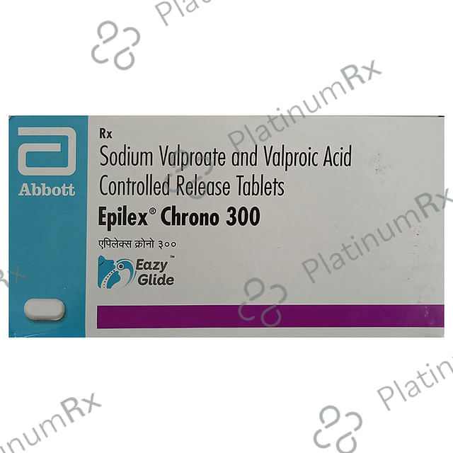 Epilex Chrono 300 Eazy Glide Tablet CR 15s