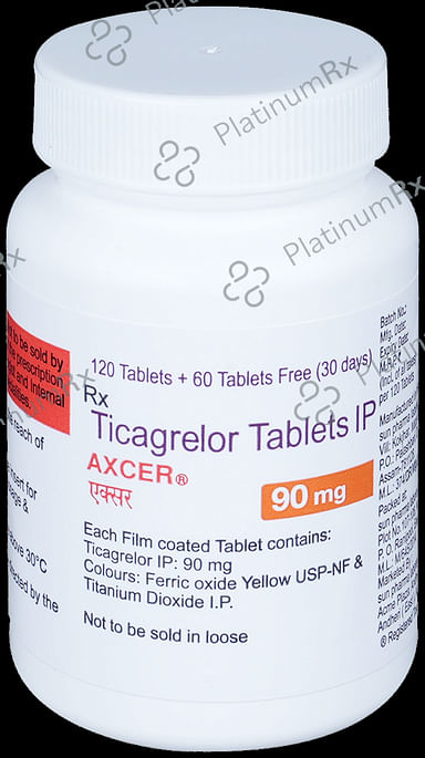 Axcer 90mg Tablet 180s