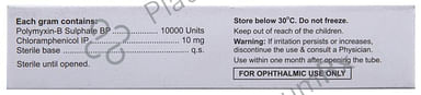 Ocupol 10mg/10000IU Eye Ointment 5gm