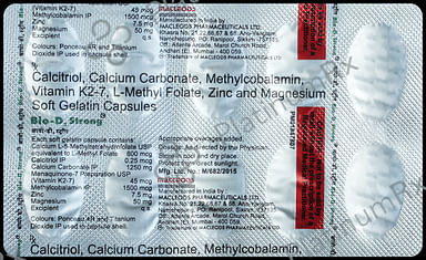 Bio D3 Strong Soft Gelatin Capsule 10s