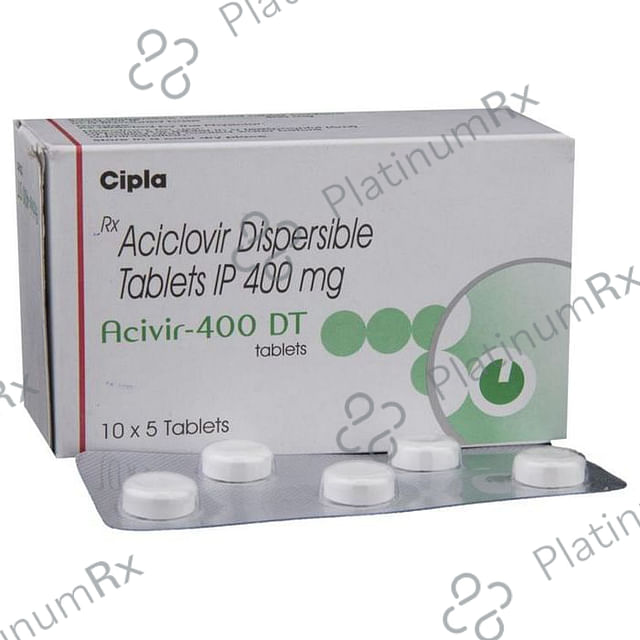 Acivir 400 DT Tablet