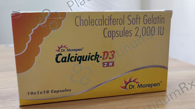 Calciquick D3 2k Capsule 10s