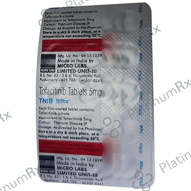 Tnib 5mg Tablet 15s
