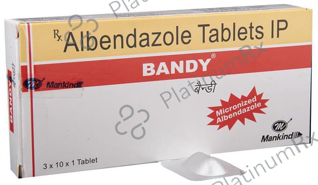 Bandy Chewable 400mg Tablet 1s