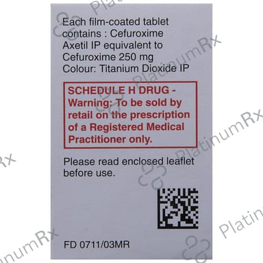 Ceftum 250mg Tablet 4s