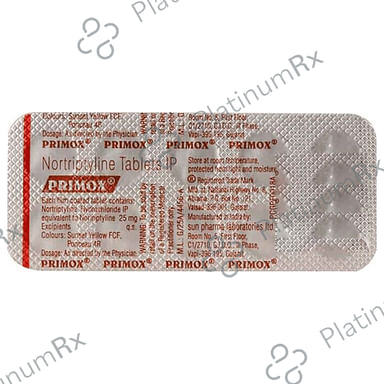Primox 25mg Tablet 10s