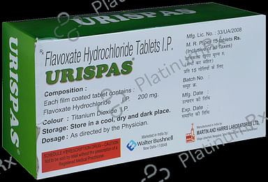 Urispas 200mg Tablet 15s