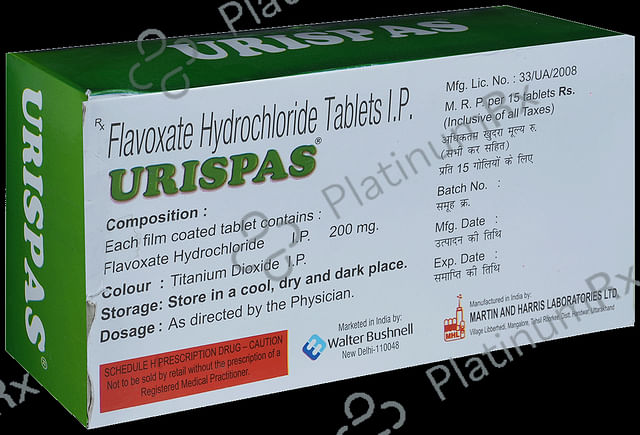 Urispas 200mg Tablet 15s