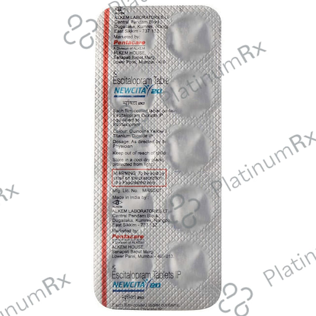 Newcita 20mg Tablet 10s
