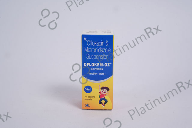 Oflokem OZ Plus 50/100mg Oral Suspension 30ml