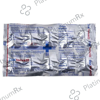Clopitorva 20/75mg Capsule 10s