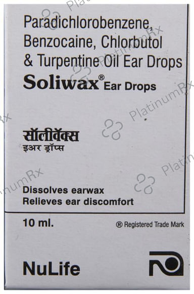 Soliwax Ear Drop 10ml