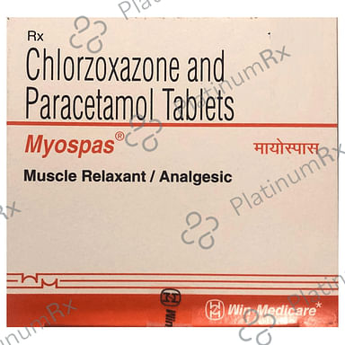 Myospas 500/250mg Tablet 10s