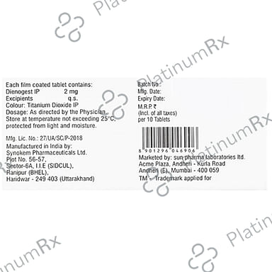 Emersa 2mg Tablet 10s