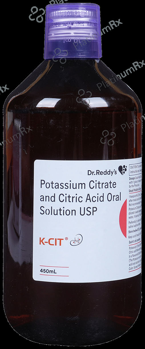 K Cit 334/1100mg Oral Solution 200ml