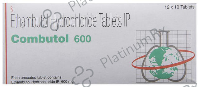 Combutol 600 Tablet